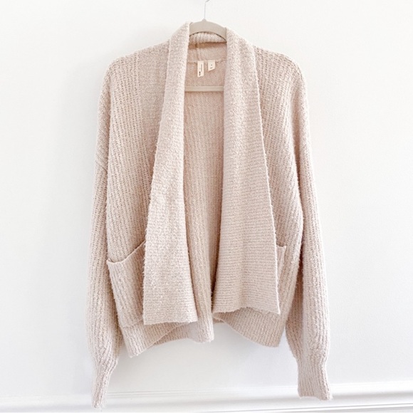 Anthropologie Moth Boucle Alpaca Cardigan - Picture 2 of 6